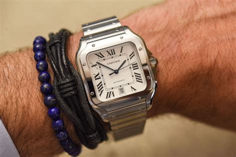 cartier santos 40mm vs 35mm|cartier santos price.